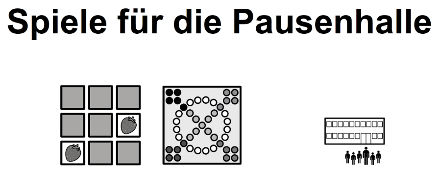 Projekt: Spiele für die Pausenhalle