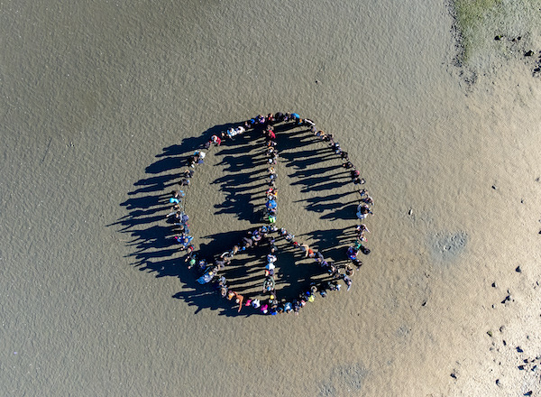 Friedensaktionstag der Schule am Meer