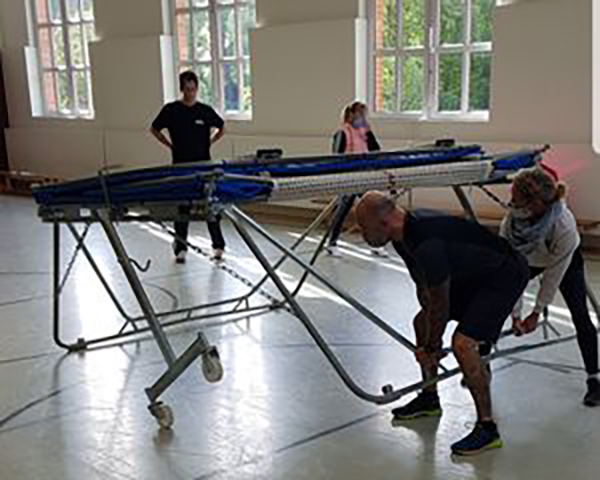 Trampolin-Fortbildung der Schule am Meer