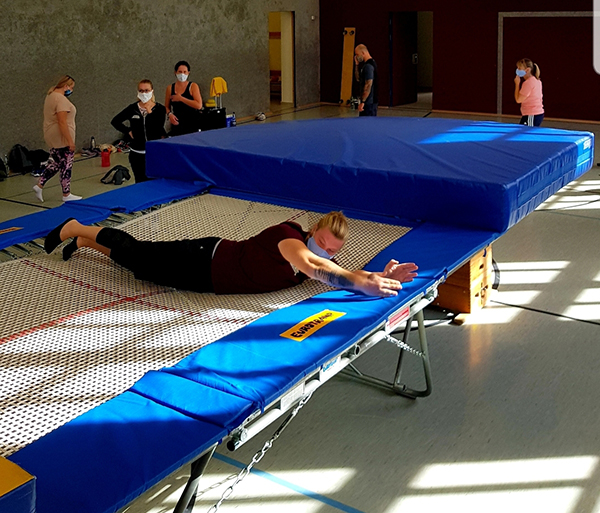 Trampolin-Fortbildung der Schule am Meer