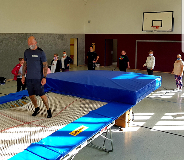 Trampolin-Fortbildung der Schule am Meer