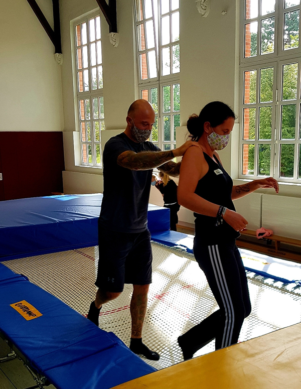 Trampolin-Fortbildung der Schule am Meer