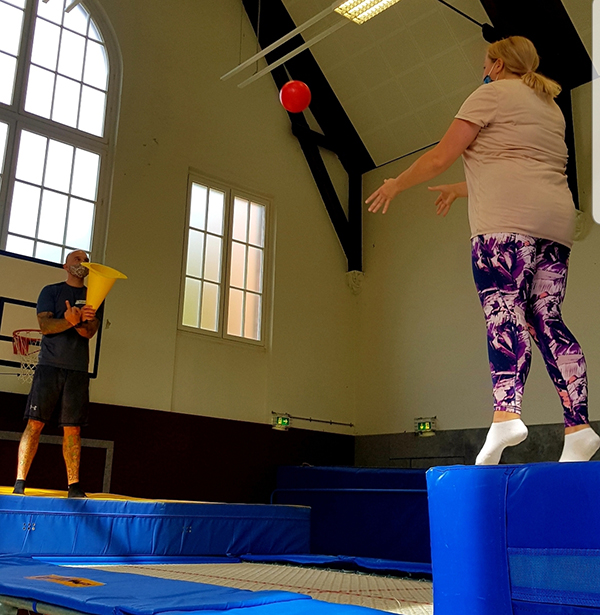 Trampolin-Fortbildung der Schule am Meer