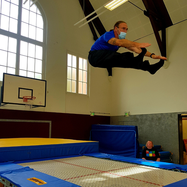 Trampolin-Fortbildung der Schule am Meer