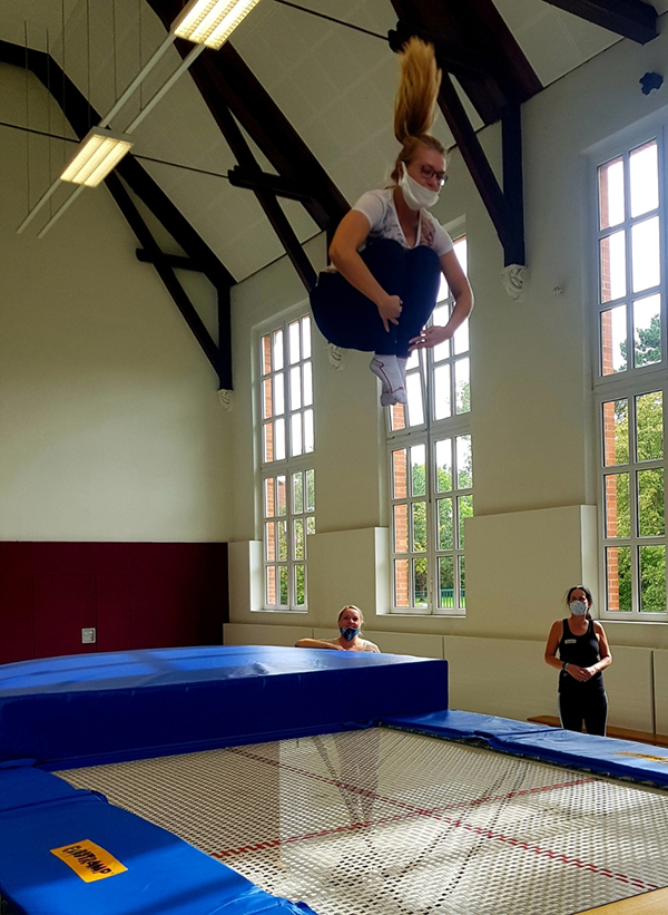 Trampolin-Fortbildung der Schule am Meer