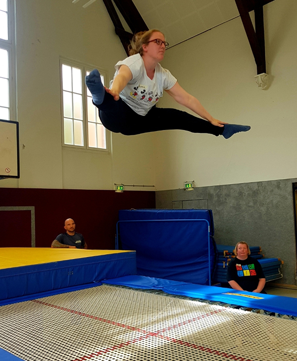 Trampolin-Fortbildung der Schule am Meer